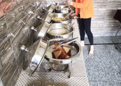 Happy Yoga International, Rishikesh Food Court