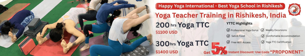 Happy Yoga International Banner